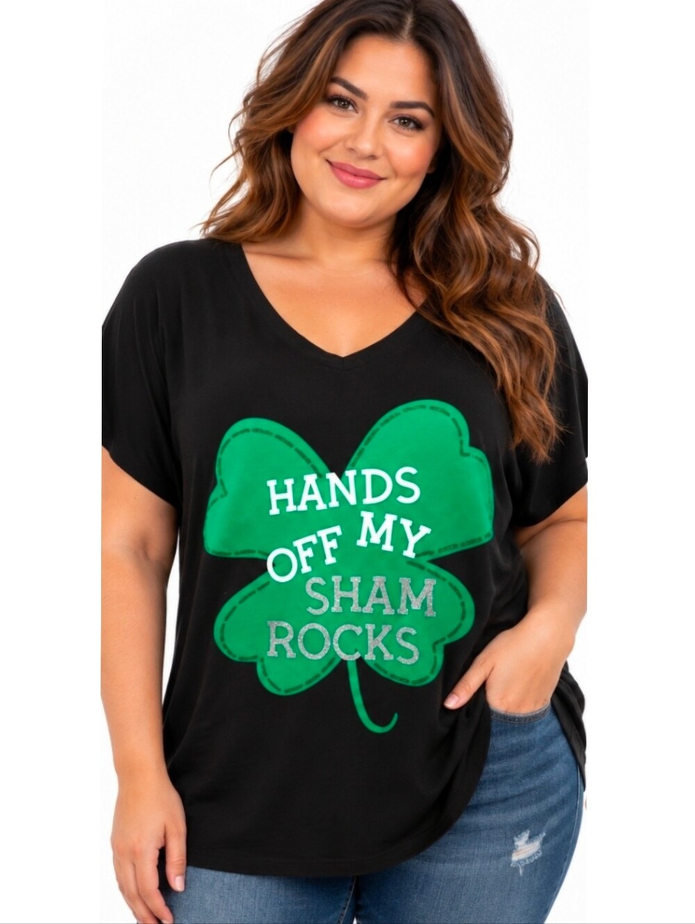 Joe Boxer 'Hands Off My Shamrocks' T-Shirt